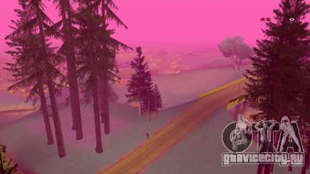 Pink NarcomaniX Colormode для GTA San Andreas