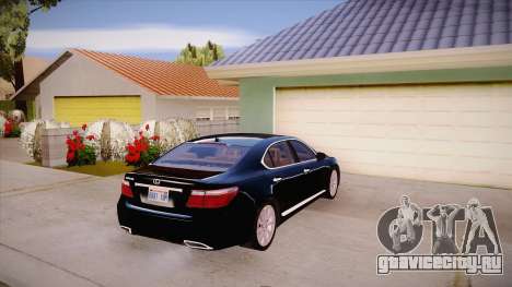 Lexus LS 600h L для GTA San Andreas