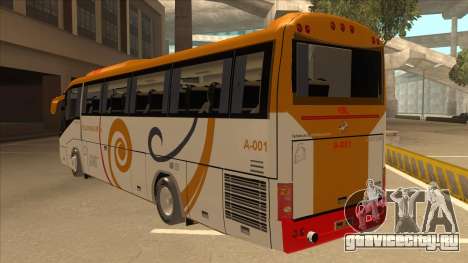 Higer KLQ6129QE - Yellow Bus Line A-001 для GTA San Andreas