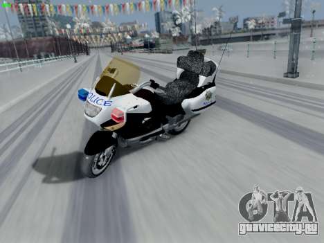 BMW K1200LT Police для GTA San Andreas