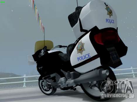 BMW K1200LT Police для GTA San Andreas