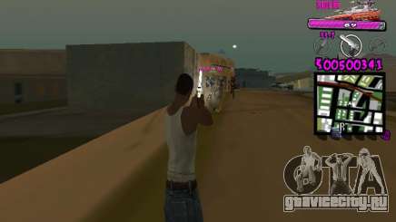 C-HUD by Kerro Diaz [ Ballas ] для GTA San Andreas