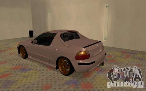 Honda CRX DelSol TMC для GTA San Andreas