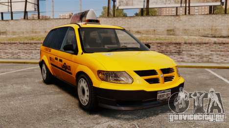 Dodge Grand Caravan 2005 Taxi LC для GTA 4