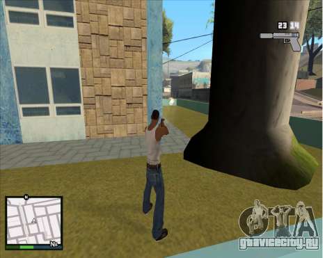 GTA 5 HUD для GTA San Andreas