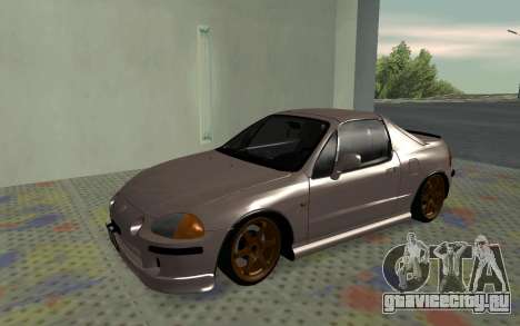 Honda CRX DelSol TMC для GTA San Andreas