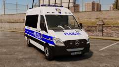 Mercedes-Benz Sprinter Croatian Police [ELS] для GTA 4