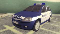 Opel Corsa C Policja для GTA San Andreas