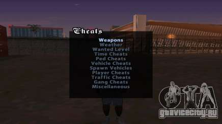 Cheat Menu для GTA San Andreas