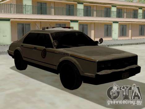 North Yankton Police Esperanto из GTA 5 для GTA San Andreas