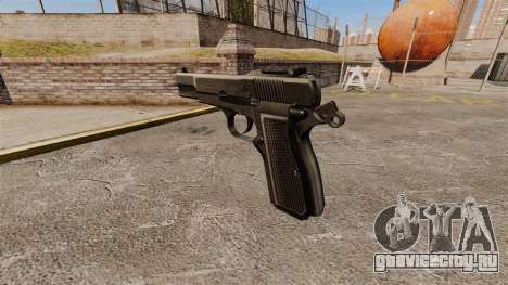 Самозарядный пистолет Browning Hi-Power для GTA 4
