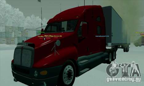 Kenworth T2000 v2.9 для GTA San Andreas