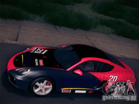 Porsche Cayman S 2014 для GTA San Andreas