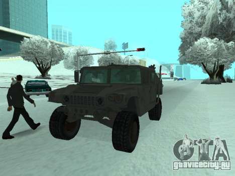 Hummer H1 из игры Resident Evil 5 для GTA San Andreas