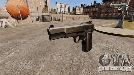 Самозарядный пистолет Browning Hi-Power для GTA 4