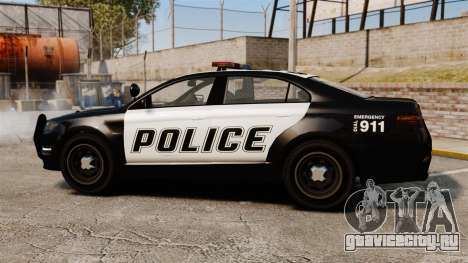 GTA V Vapid Police Interceptor для GTA 4