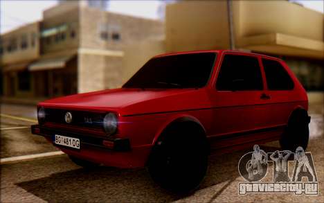 Volkswagen Golf Mk1 TAS для GTA San Andreas