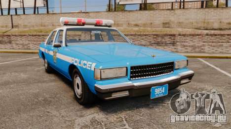Chevrolet Caprice 1987 NYPD для GTA 4