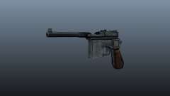 Самозарядный пистолет Mauser C96 для GTA 4