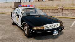 Chevrolet Caprice Police 1991 v2.0 LCPD для GTA 4