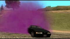 Новый цвет дыма из под колёс для GTA San Andreas