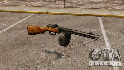 Пистолет-пулемёт Шпагина 1941г для GTA 4