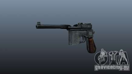 Самозарядный пистолет Mauser C96 для GTA 4