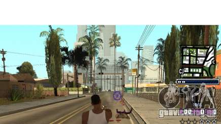 C-HUD by Gabbi_Stafford для GTA San Andreas