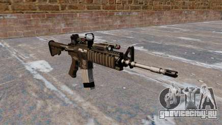 Автоматический карабин M4 Red Dot Black Edition для GTA 4