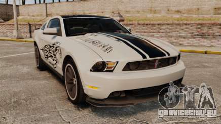 Ford Mustang 2012 Boss 302 Fiery Horse для GTA 4