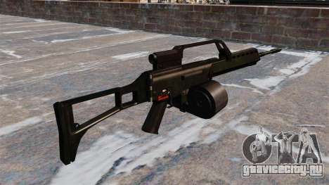 Штурмовая винтовка HK MG36 для GTA 4