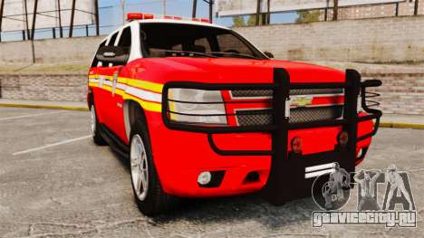 Chevrolet Tahoe Fire Chief v1.4 [ELS] для GTA 4