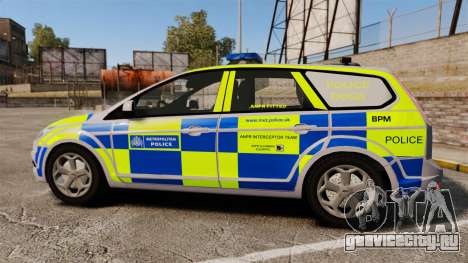 Ford Focus Estate Metropolitan Police [ELS] для GTA 4