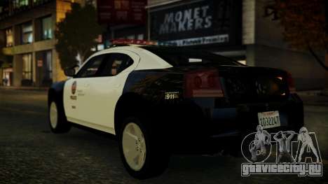 Dodge Charger LAPD 2008 для GTA 4