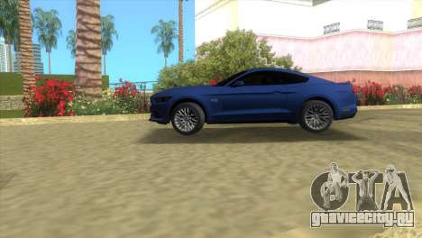 Ford Mustang GT 2015 для GTA Vice City