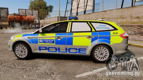 Ford Mondeo Metropolitan Police [ELS] для GTA 4