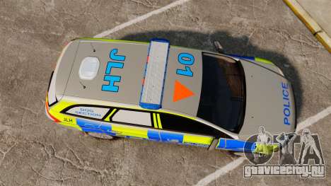 Ford Mondeo Metropolitan Police [ELS] для GTA 4