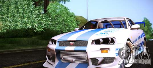 Nissan Skyline R34 Fnf Dlya Gta San Andreas