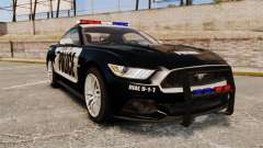 Ford Mustang GT 2015 Police для GTA 4