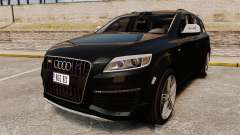 Audi Q7 Unmarked Police [ELS] для GTA 4