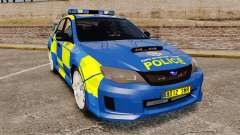 Subaru Impreza WRX STI 2011 Police [ELS] для GTA 4