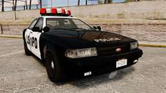 GTA V Vapid Police Cruiser LSPD для GTA 4