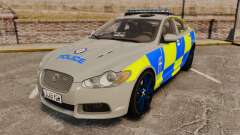 Jaguar XFR 2010 West Midlands Police [ELS] для GTA 4