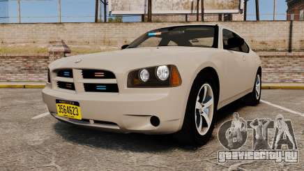 Dodge Charger Unmarked Police [ELS] для GTA 4