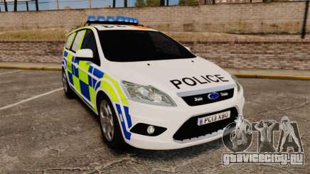 Ford Focus Estate 2009 Police England [ELS] для GTA 4
