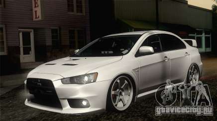 Mitsubishi Lancer X Evolution для GTA San Andreas