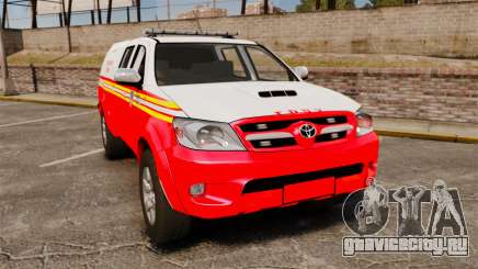 Toyota Hilux FDNY v2 [ELS] для GTA 4