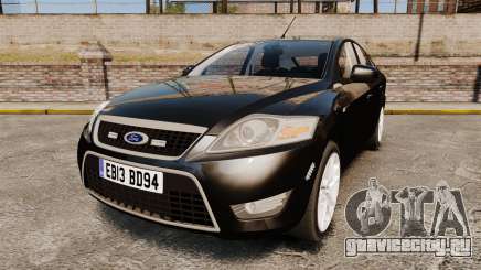 Ford Mondeo Unmarked Police [ELS] для GTA 4