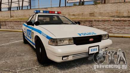 GTA V Vapid Police Cruiser NYPD для GTA 4