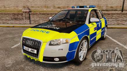 Audi S4 Avant Metropolitan Police [ELS] для GTA 4